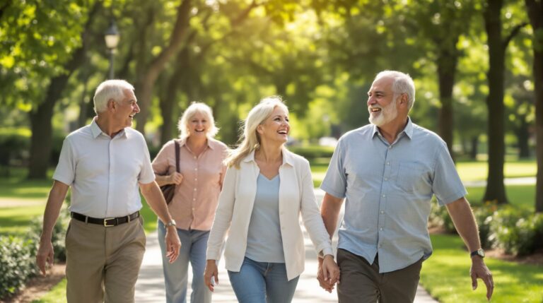 club de marche pour seniors