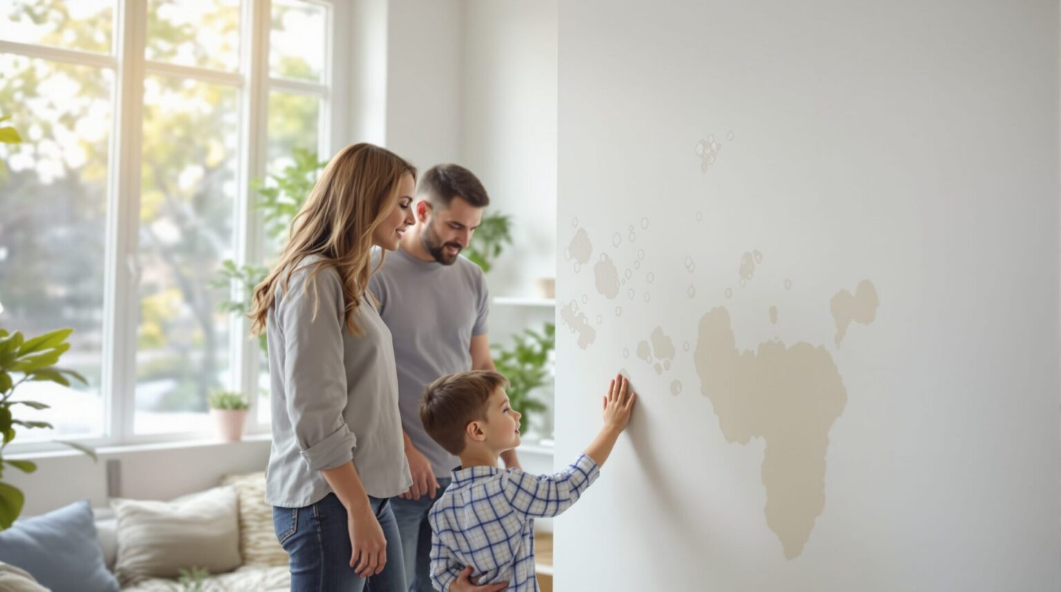 humidité dans une maison