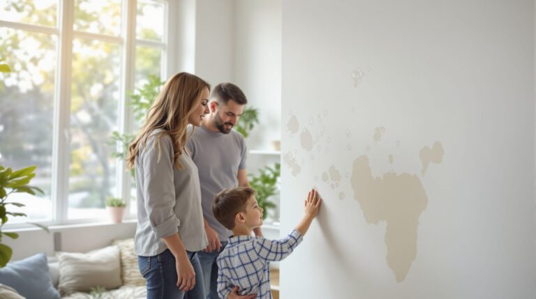 humidité dans une maison