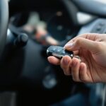 pile clef de voiture